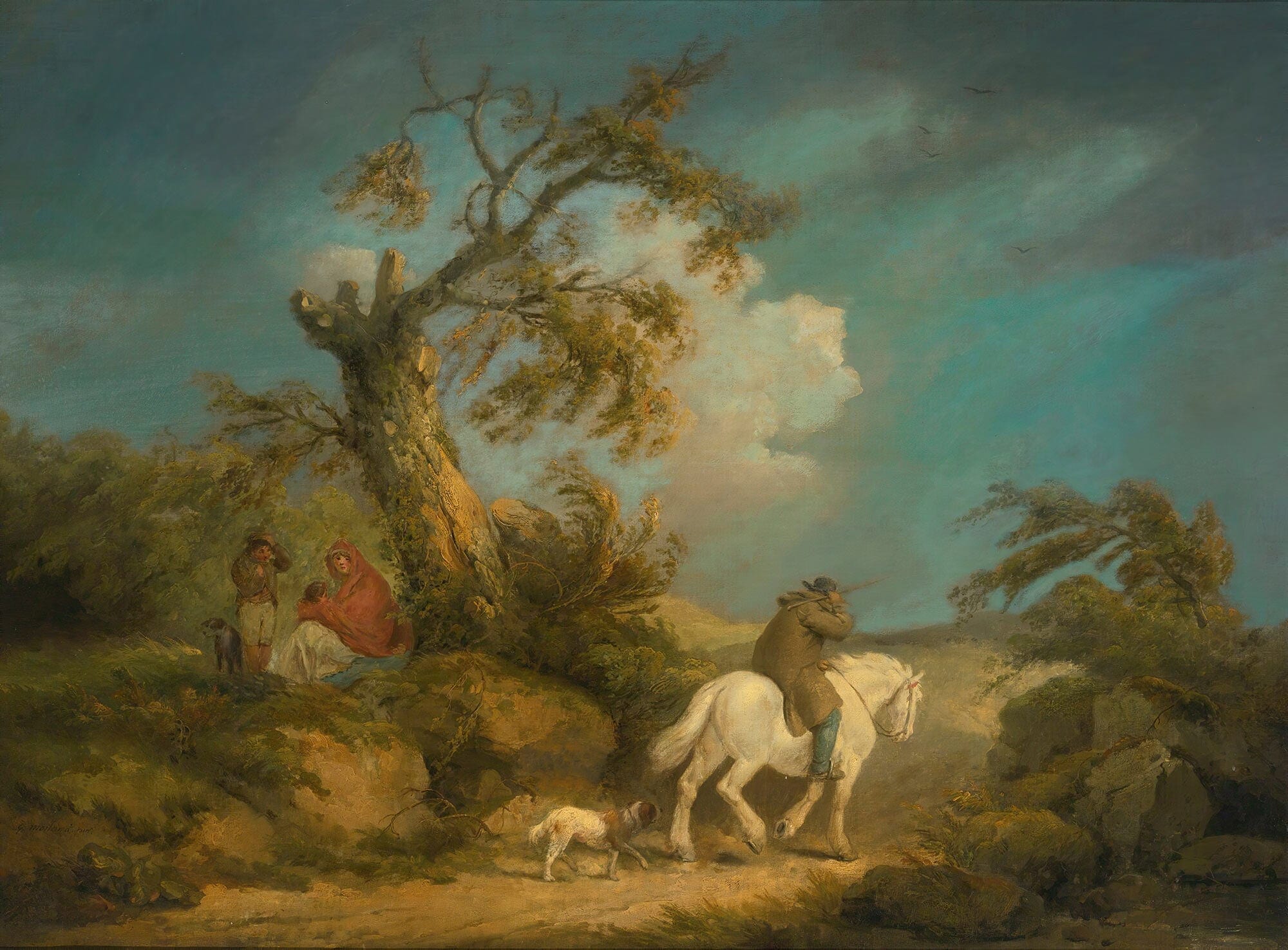 The Storm by George Morland