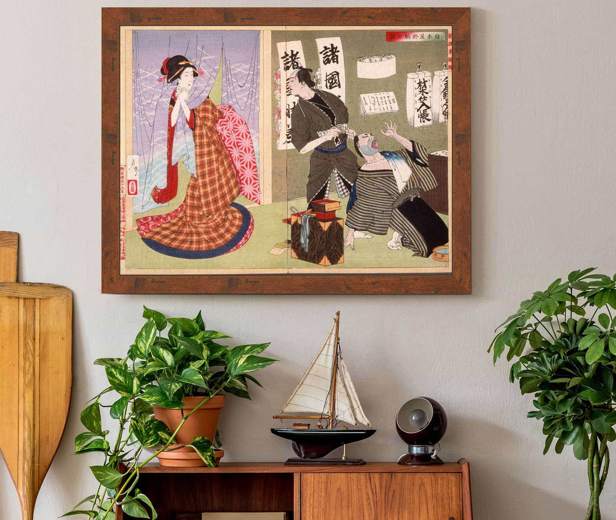 The Story Of Okoma Of Shirokiya by Tsukioka Yoshitoshi