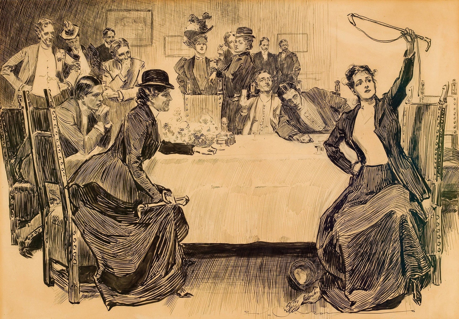 The Story Of The Hunt by Charles Dana Gibson