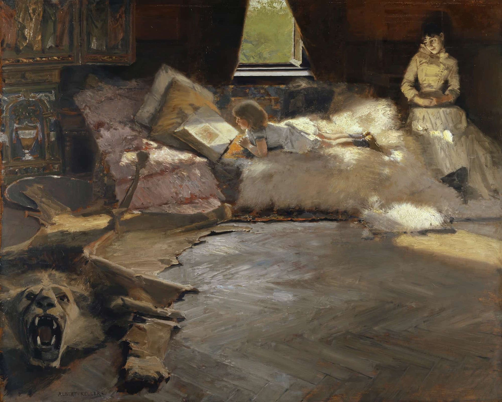 The Storybook by Albert Von Keller