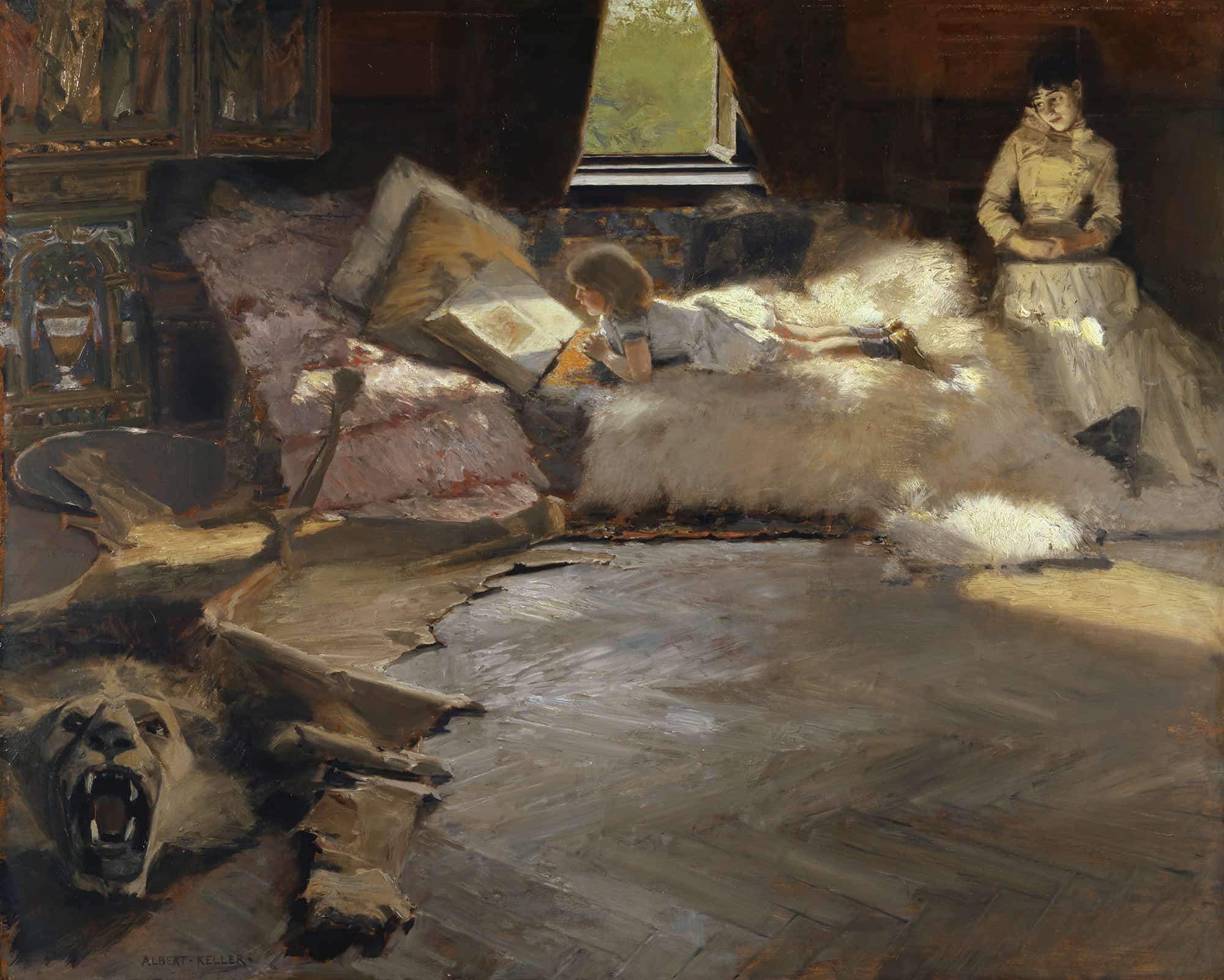 The Storybook by Albert Von Keller