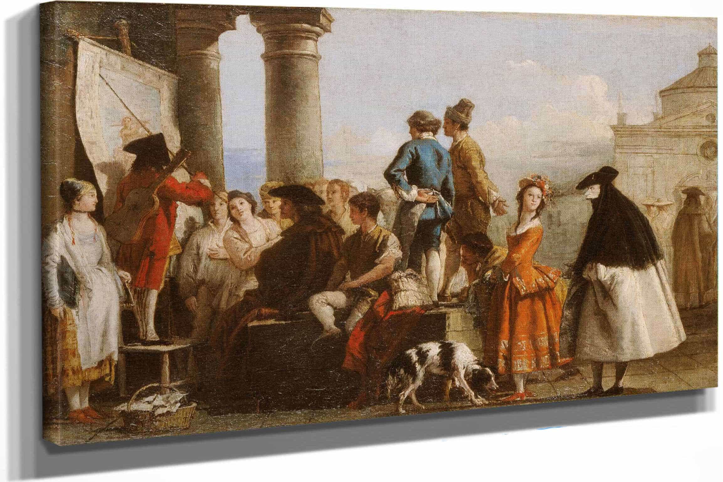 The Storyteller by Giovanni Domenico Tiepolo