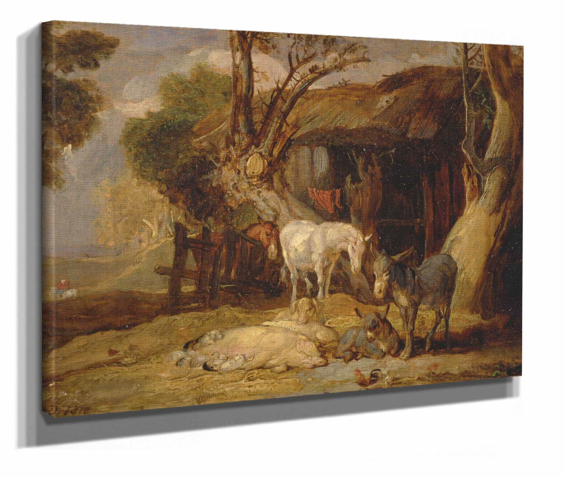 The Straw Yard by James Ward