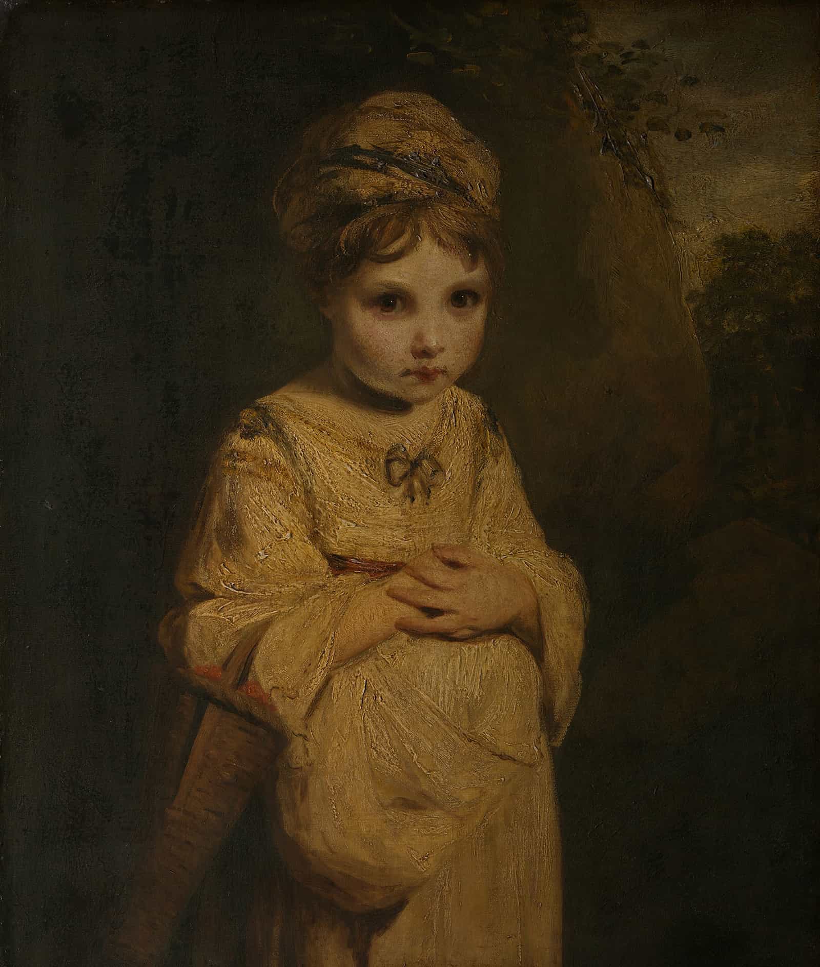 The Strawberry Girl  by Sir Joshua Reynolds