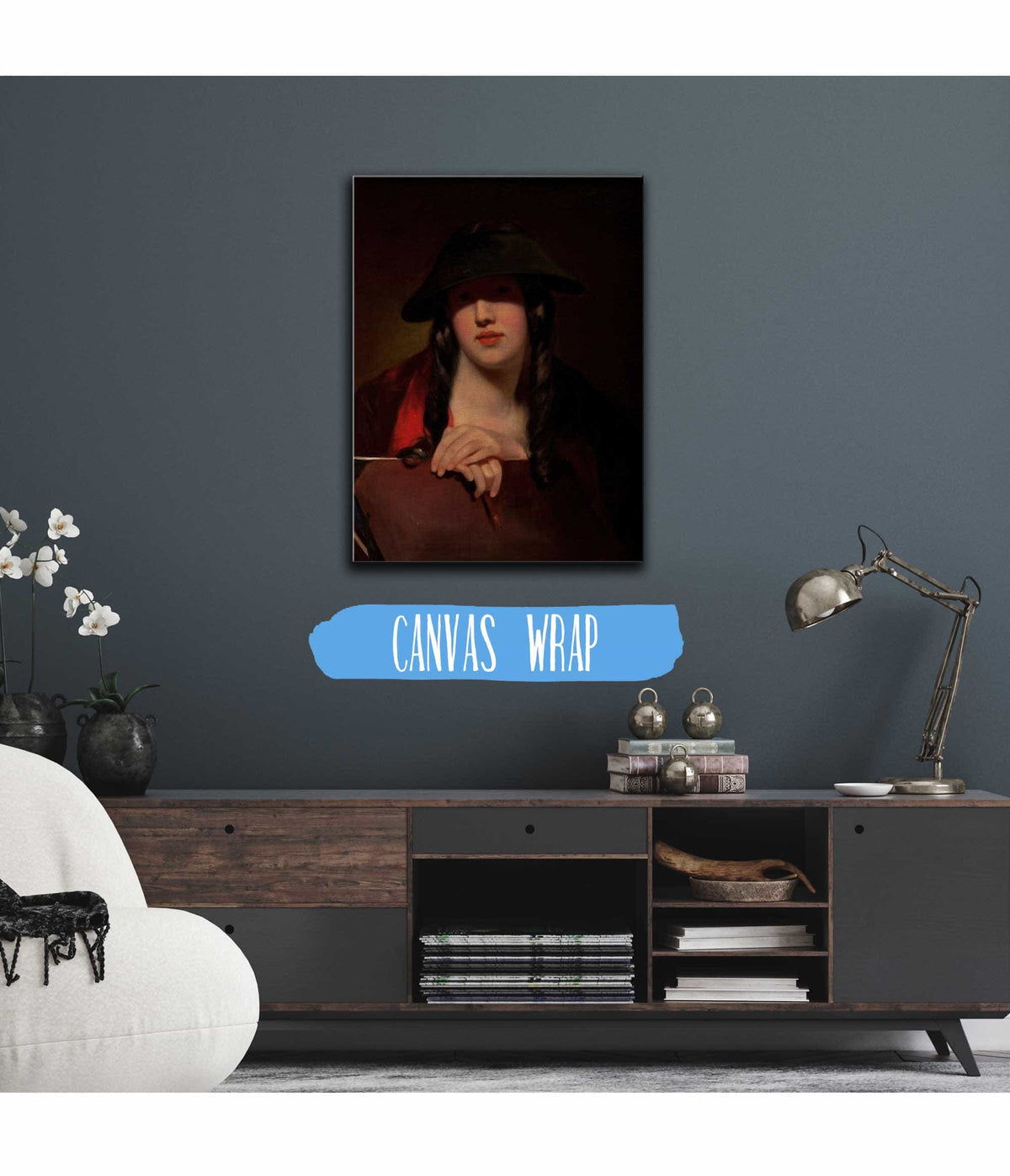 The Student Rosalie Kemble Sully by Thomas Sully