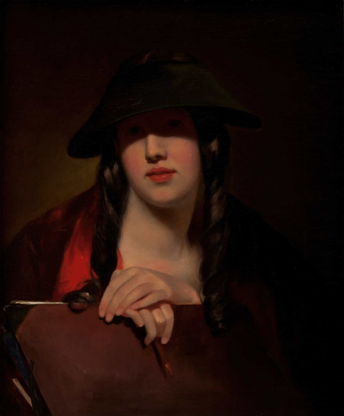 The Student Rosalie Kemble Sully by Thomas Sully