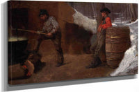 The Sugar Camp   by Eastman Johnson