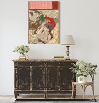 The Suicide Of Two Foreign Clerks by Tsukioka Yoshitoshi