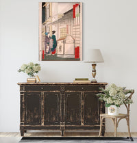 The Suigetsuro Restaurant In Unemecho by Tsukioka Yoshitoshi