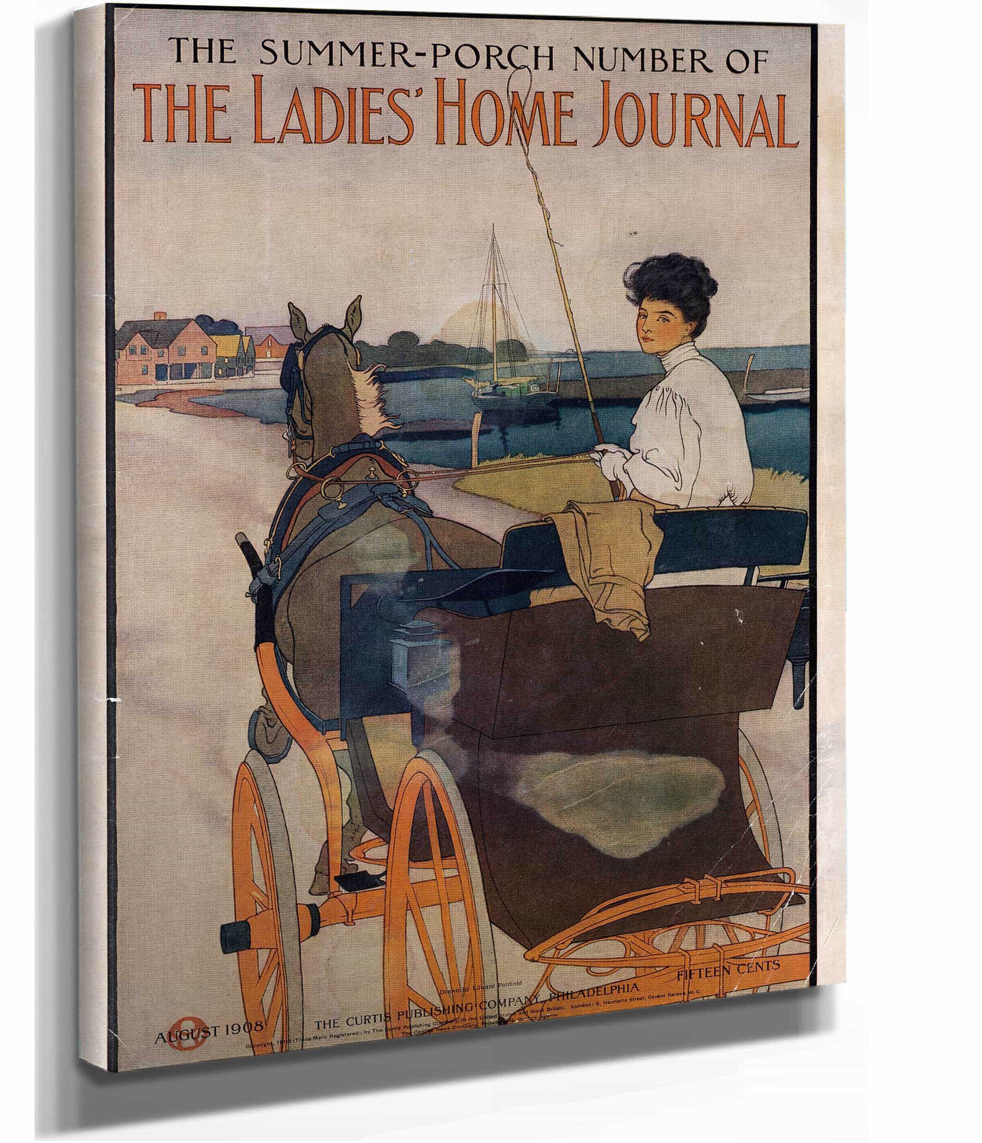 The Summer Porch Number Of The Ladies Home Journal by Edward Penfield