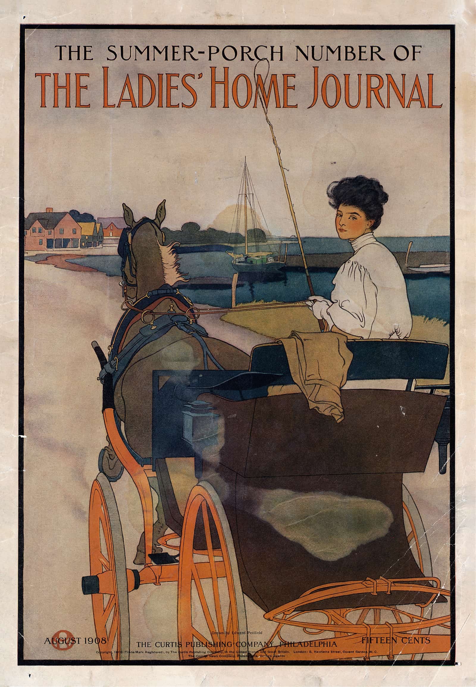 The Summer Porch Number Of The Ladies Home Journal by Edward Penfield