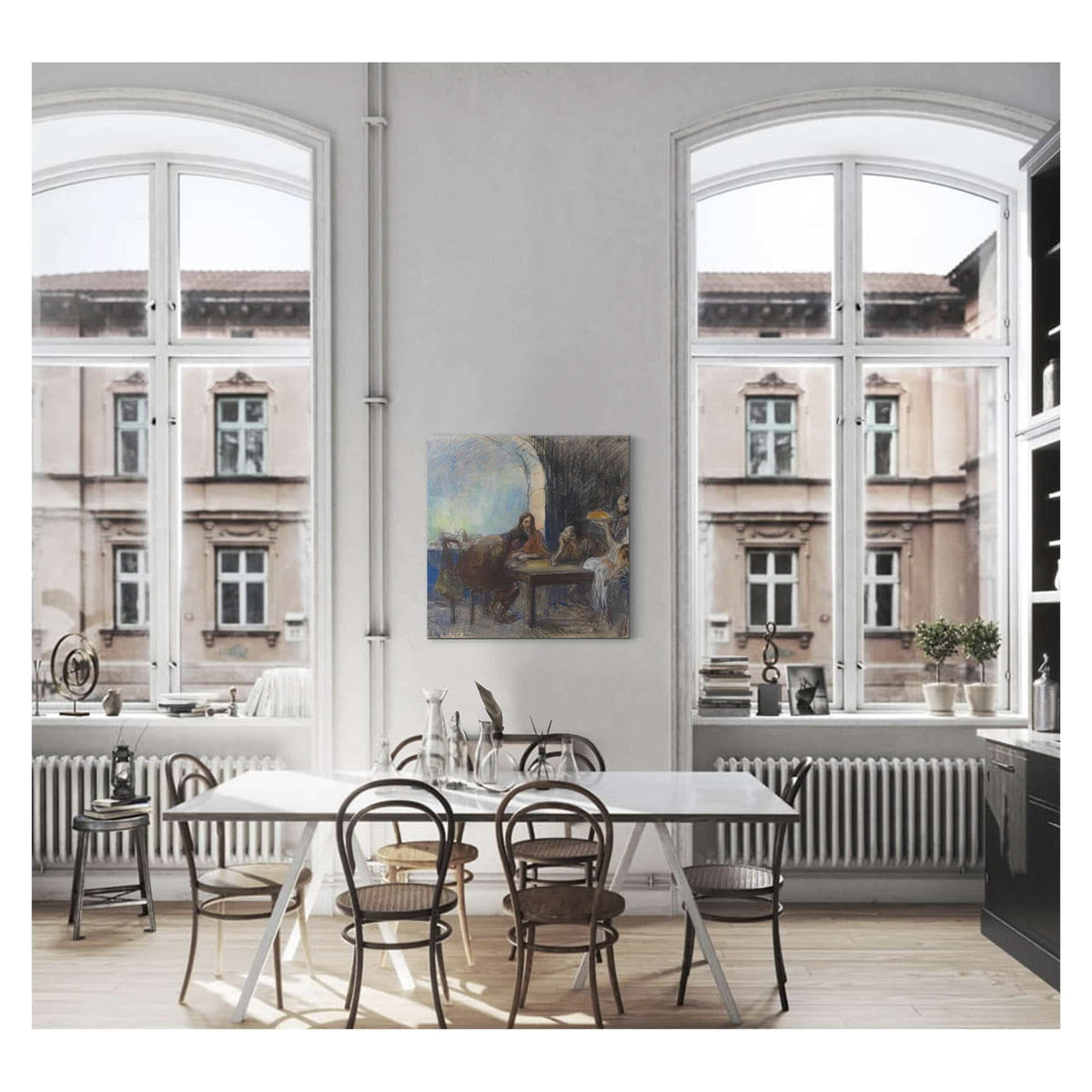 The Supper At Emmaus by Jean Louis Forain