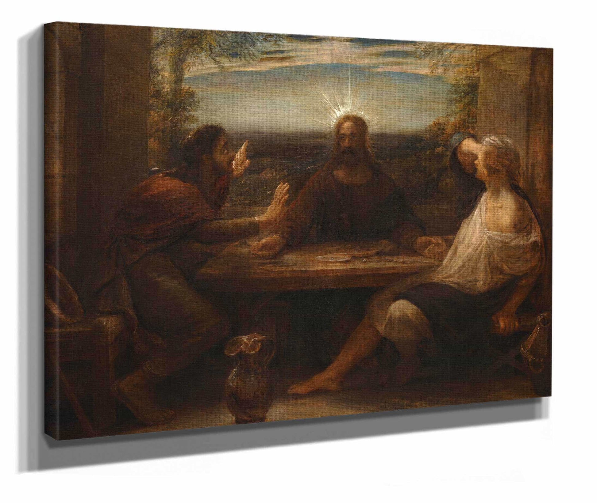 The Supper At Emmaus by John Linnell