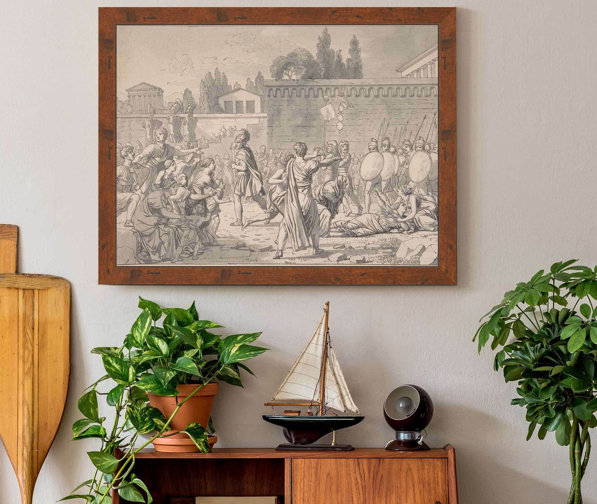 The Surviving Horatian by Christoffer Wilhelm Eckersberg