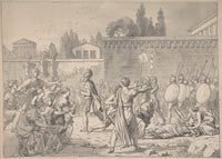 The Surviving Horatian by Christoffer Wilhelm Eckersberg