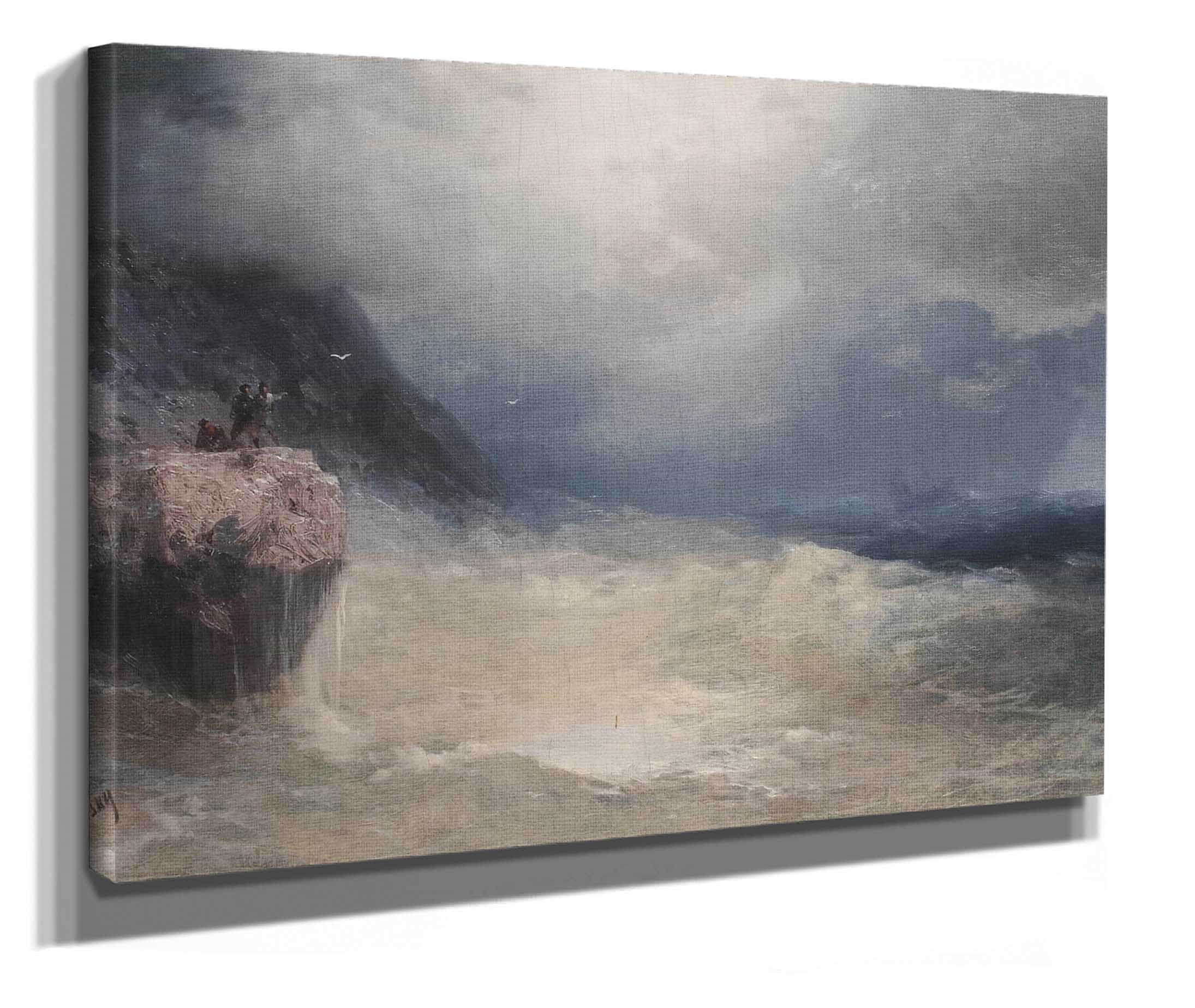 The Survivor by Ivan Konstantinovich Aivazovsky