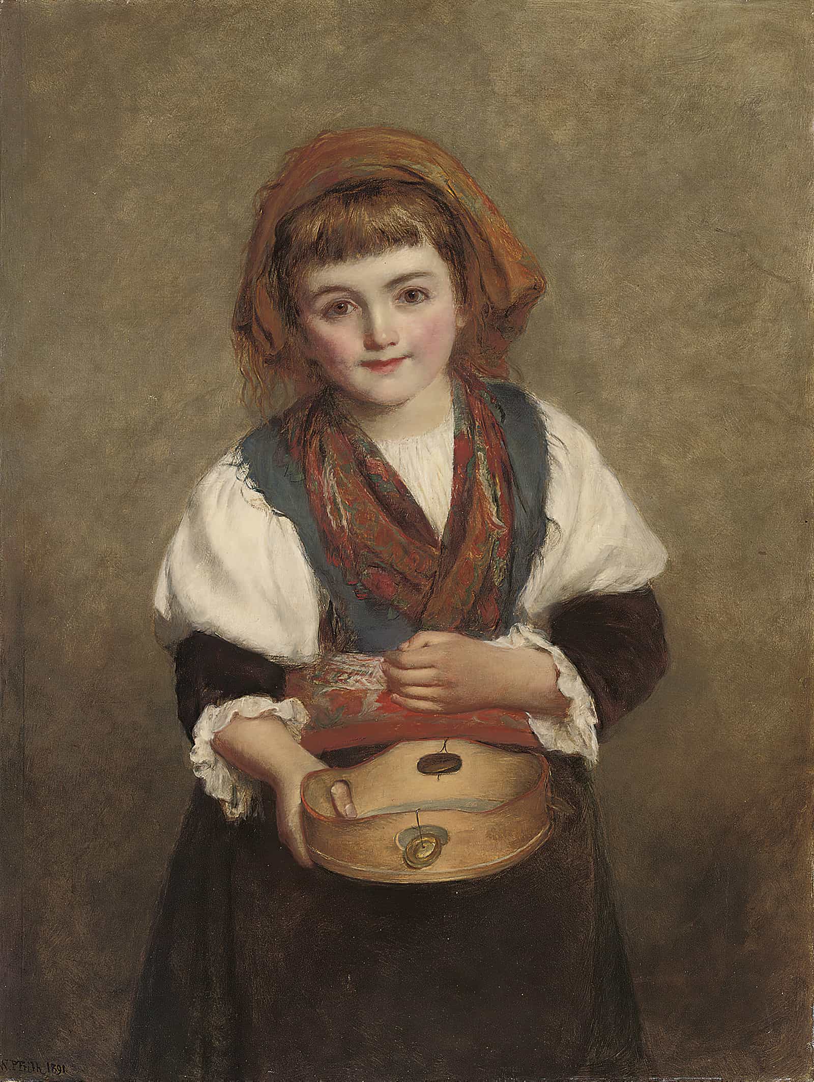 The Sweetest Little Beggar That Eer Asked For Alms by William Powell Frith