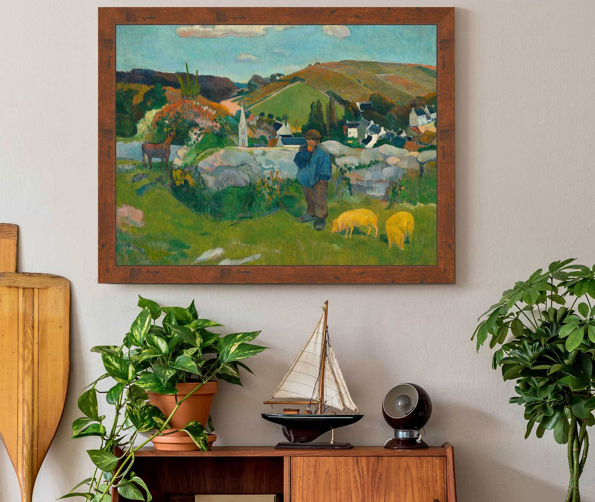 The Swineherd by Paul Gauguin
