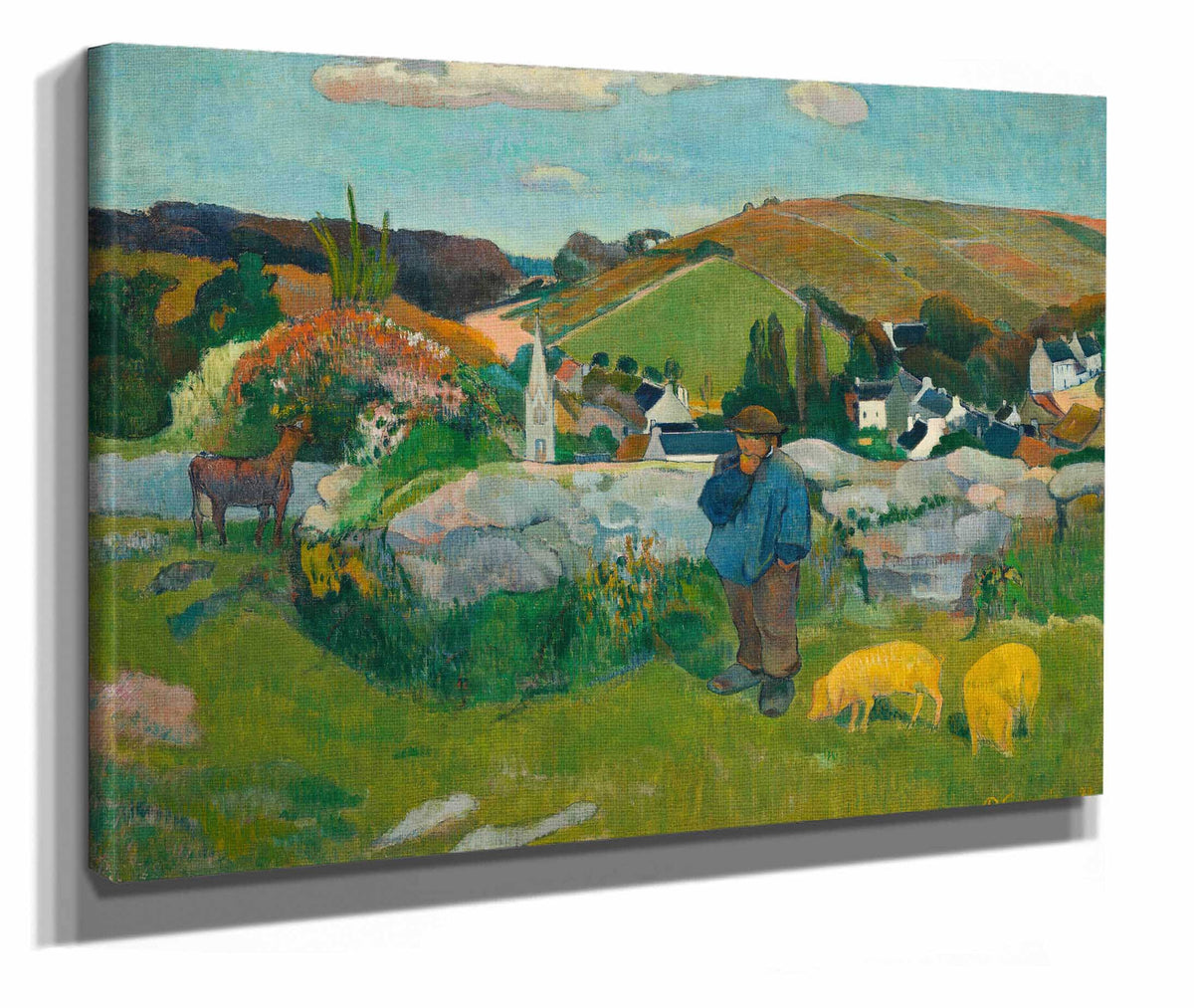 The Swineherd by Paul Gauguin