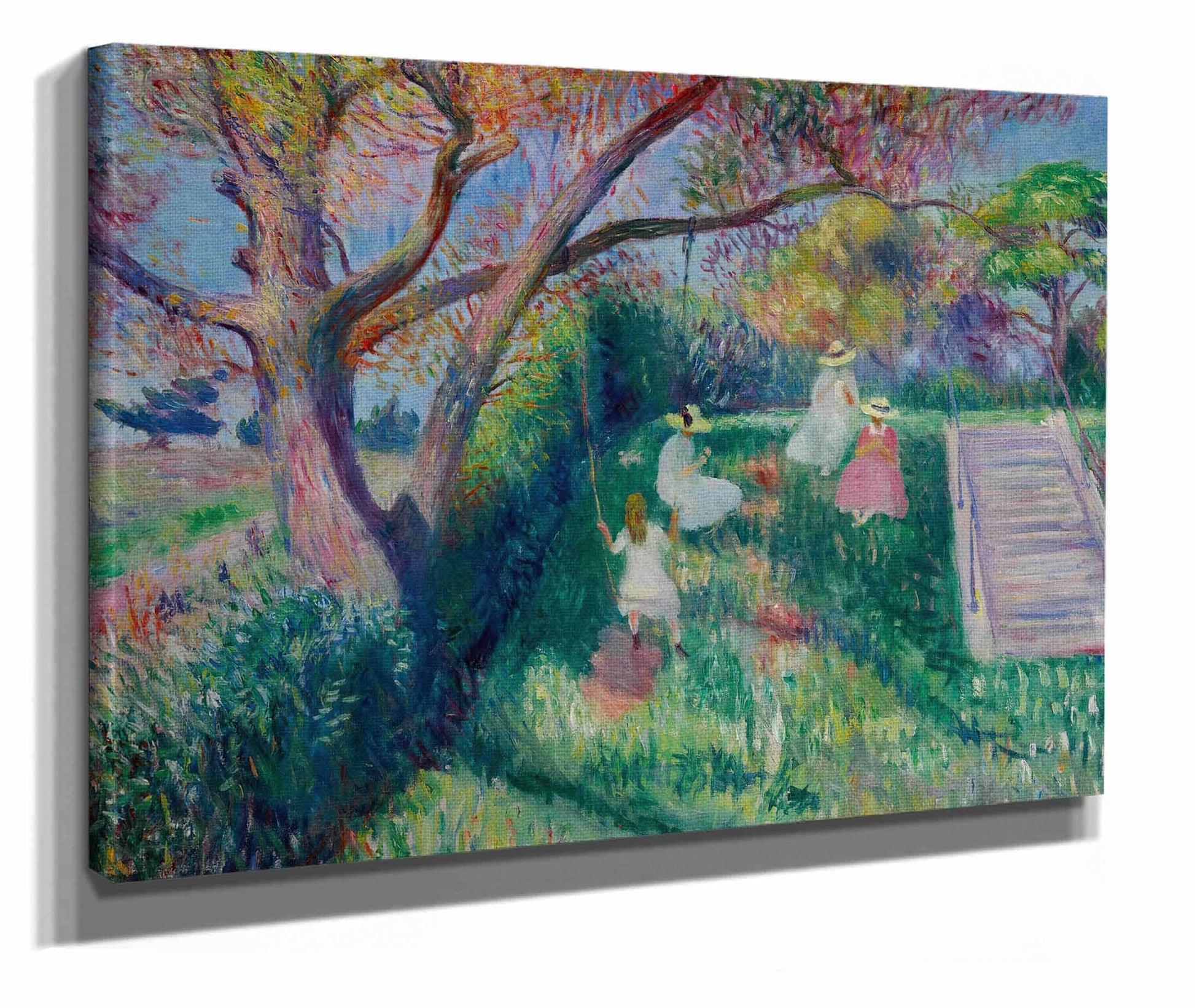 The Swing by William James Glackens
