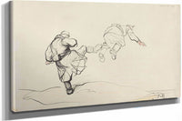 The Taking Of Fort Douaumont Probably by Jean Louis Forain