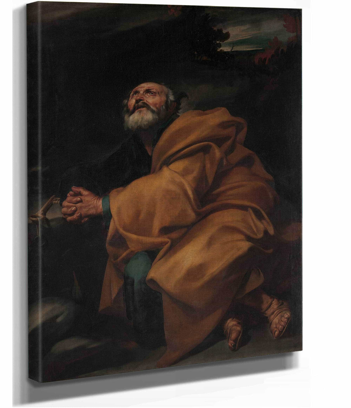 The Tears Of Saint Peter   by Jusepe De Ribera