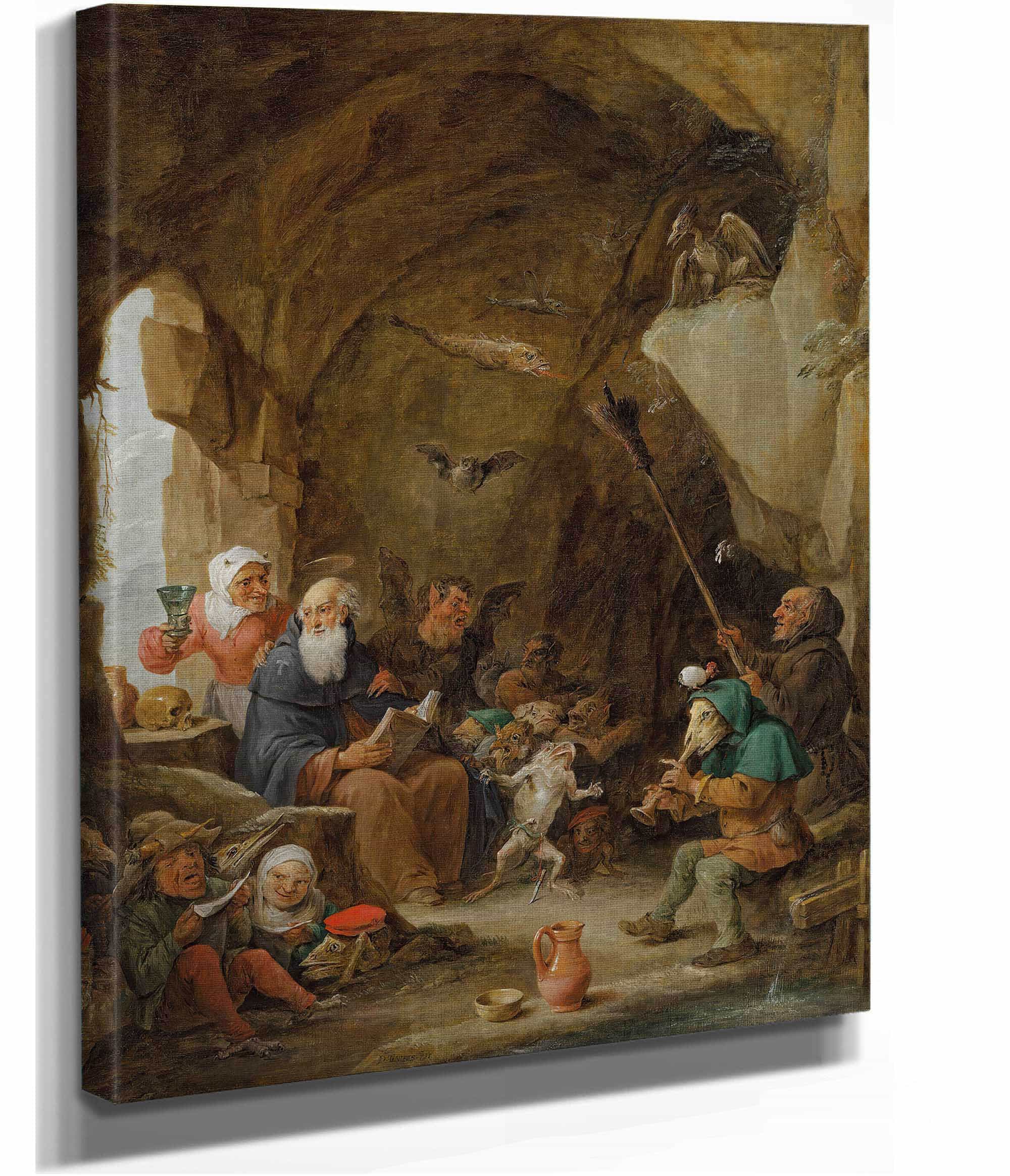 The Temptation Of Saint Anthony by David Teniers The Younger