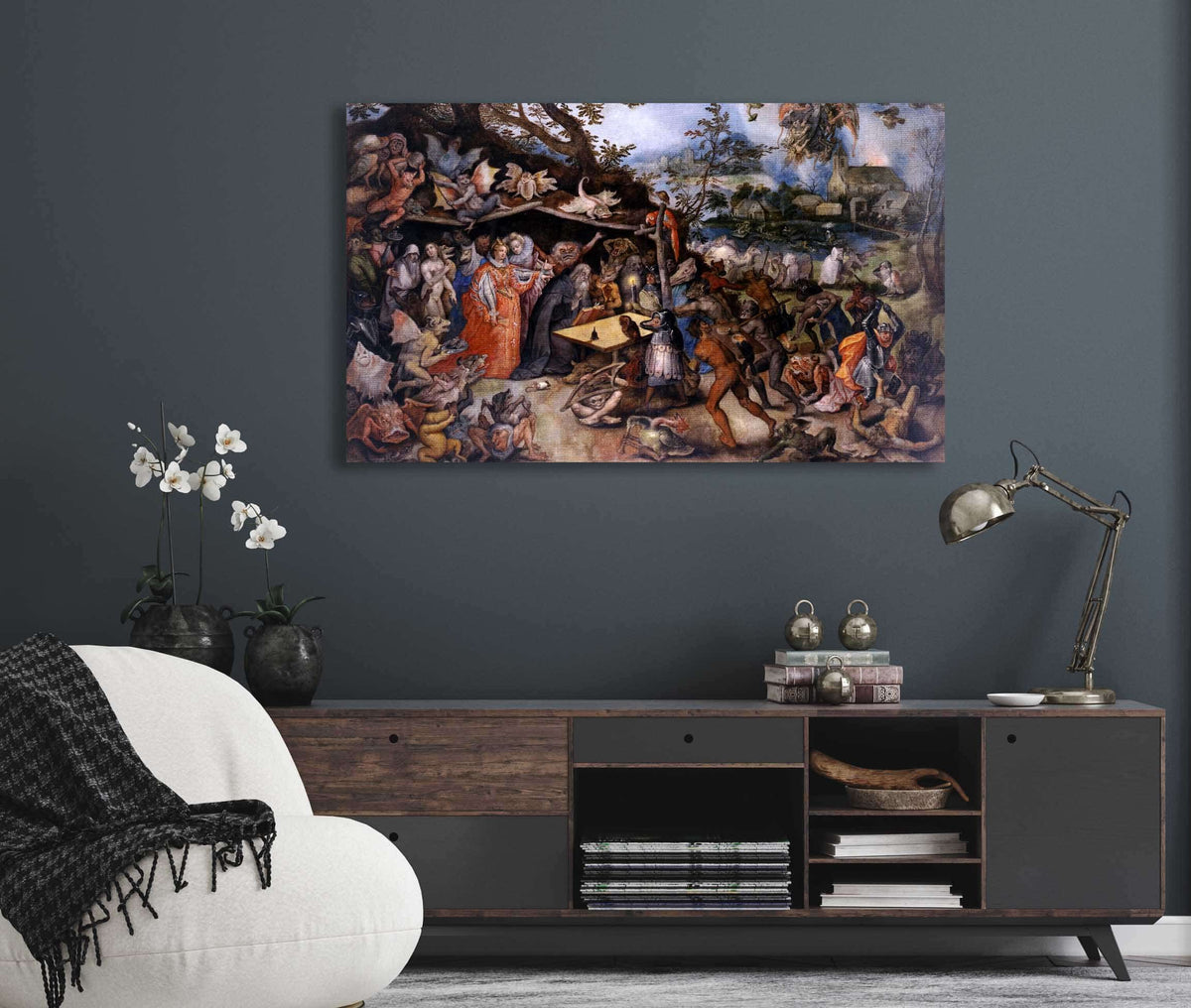 The Temptation Of Saint Anthony by Jan Brueghel The Elder