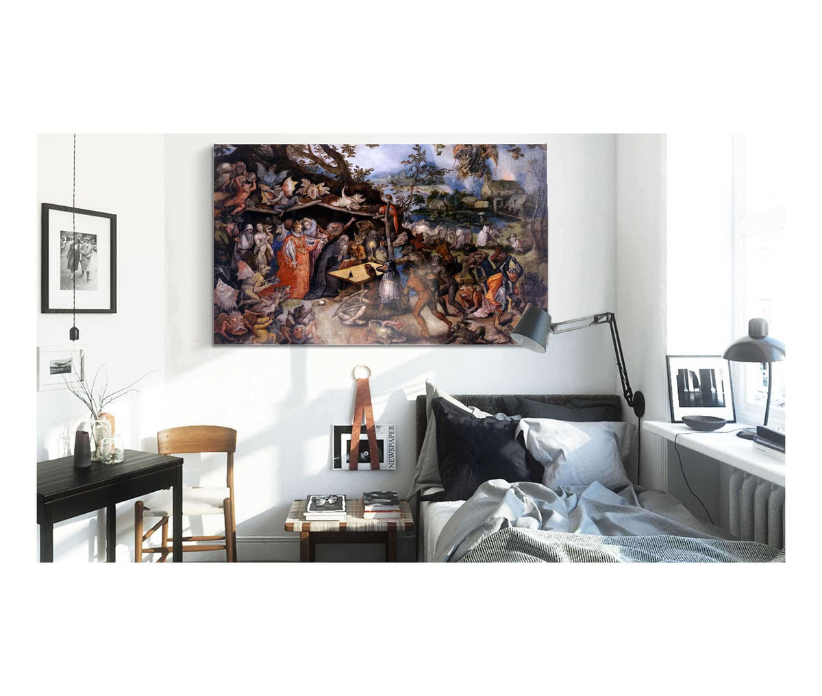 The Temptation Of Saint Anthony by Jan Brueghel The Elder