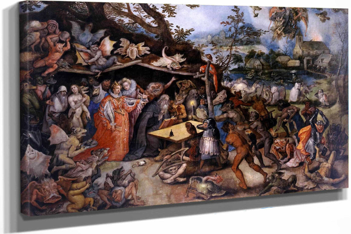 The Temptation Of Saint Anthony by Jan Brueghel The Elder