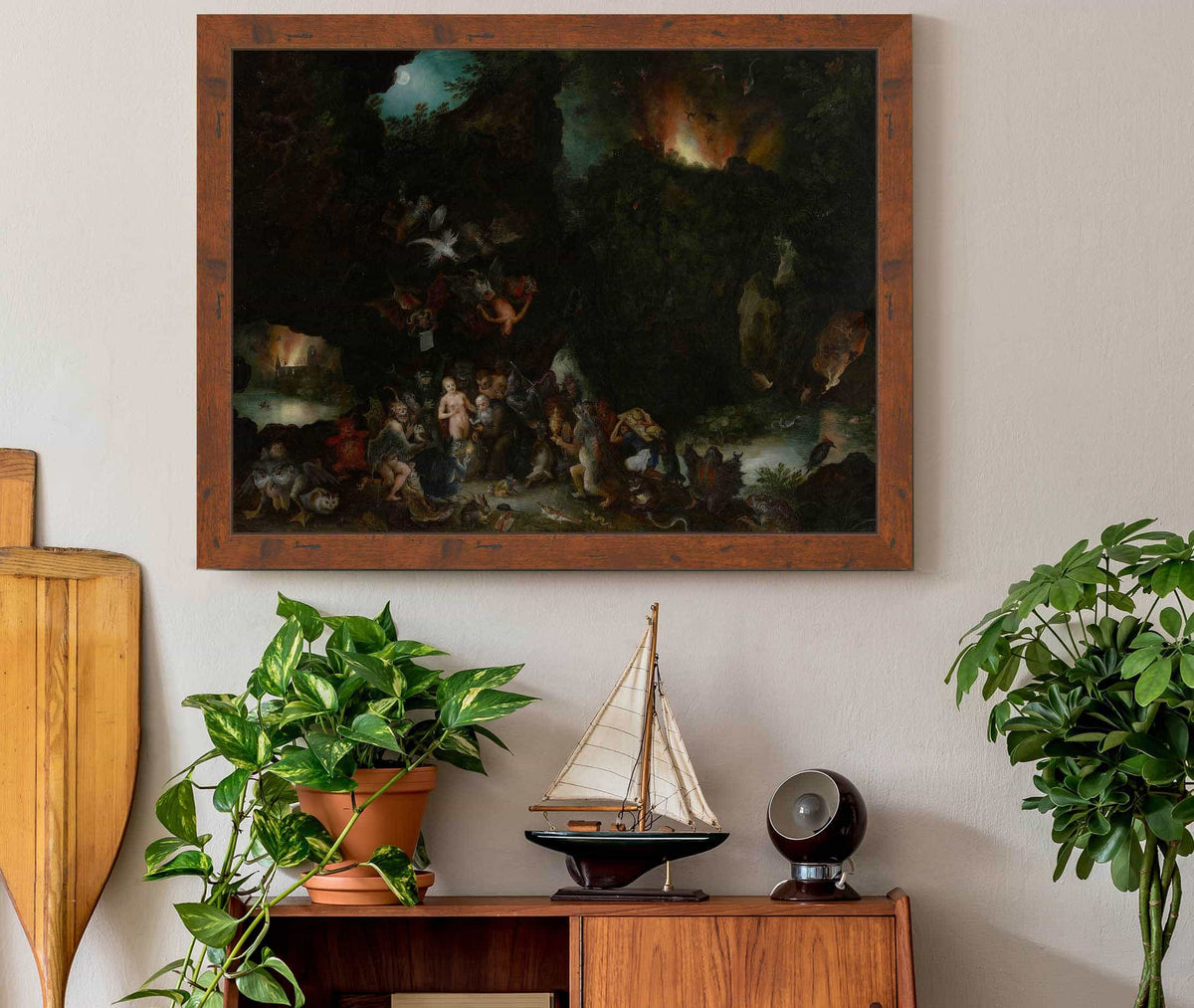 The Temptation Of Saint Anthony by Jan Brueghel The Elder