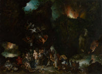 The Temptation Of Saint Anthony by Jan Brueghel The Elder