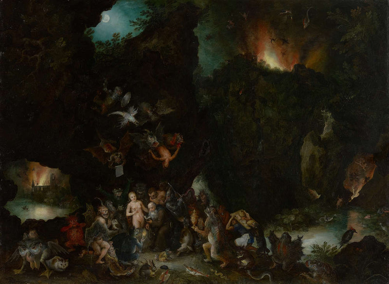 The Temptation Of Saint Anthony by Jan Brueghel The Elder