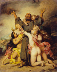 The Temptation Of Saint Anthony by Paul Delaroche