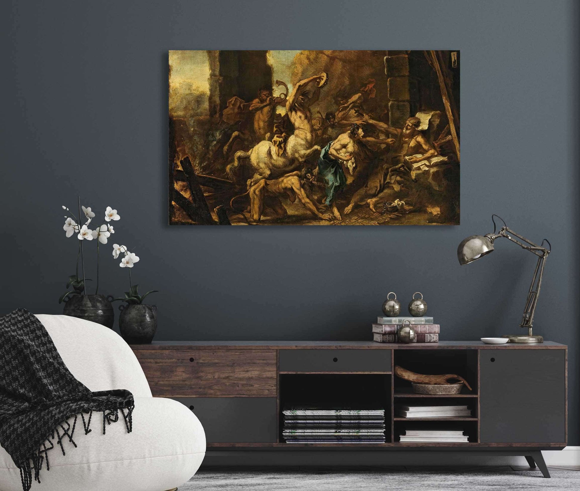 The Temptation Of Saint Anthony by Sebastiano Ricci