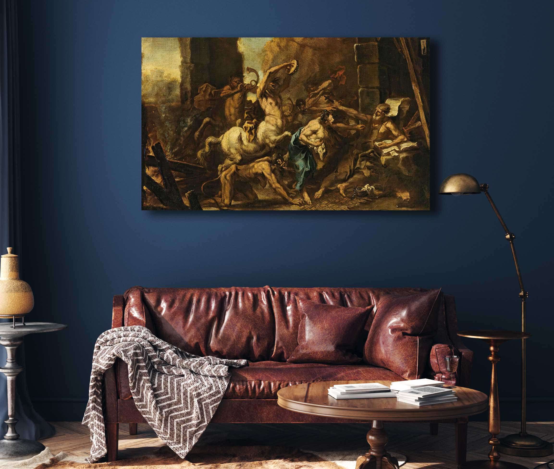 The Temptation Of Saint Anthony by Sebastiano Ricci