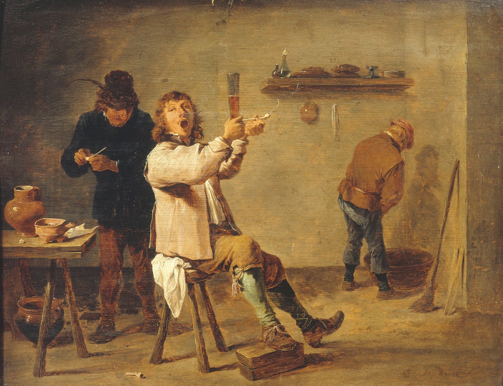 The Temptation Of St Anthony by David Teniers The Younger