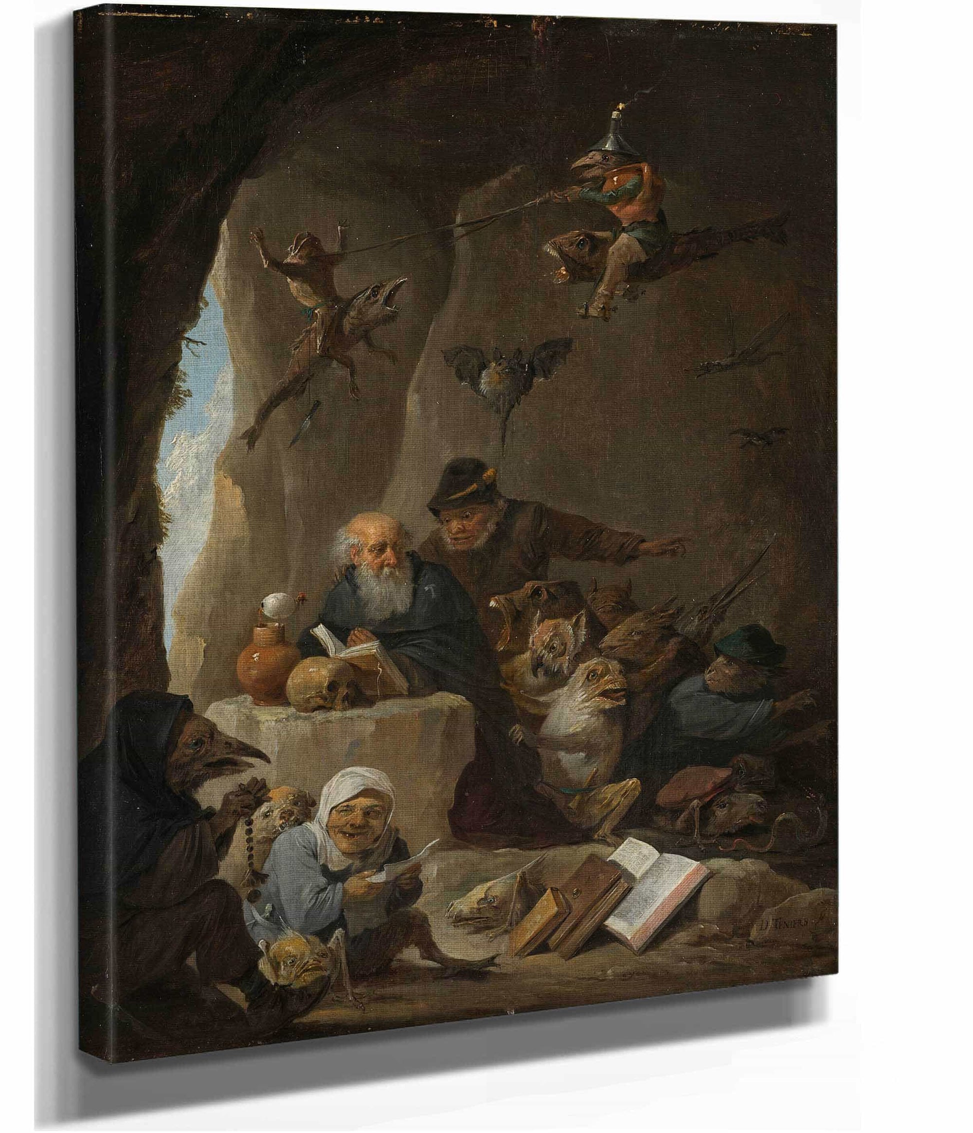 The Temptation Of St Anthony by David Teniers The Younger