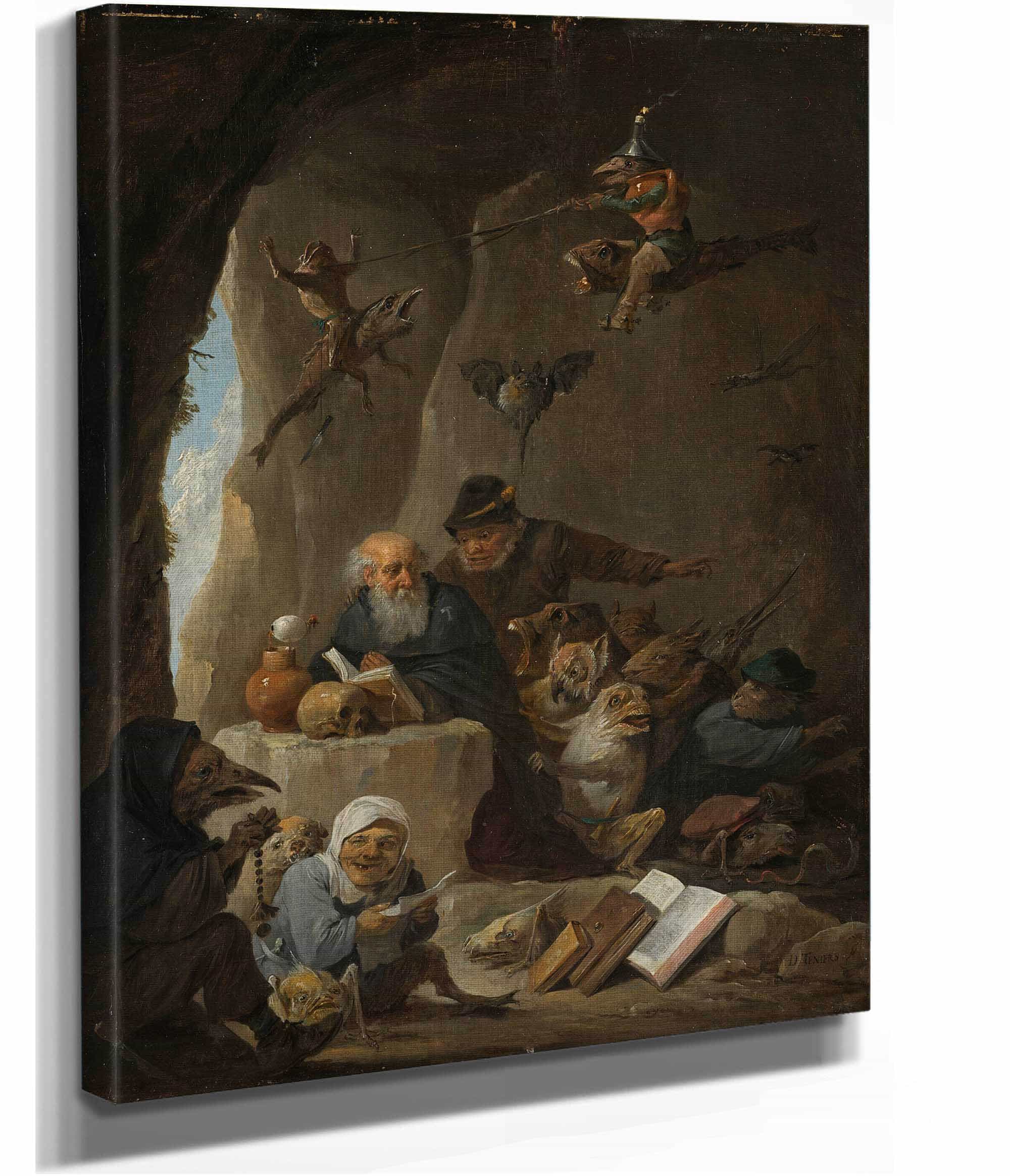 The Temptation Of St Anthony by David Teniers The Younger