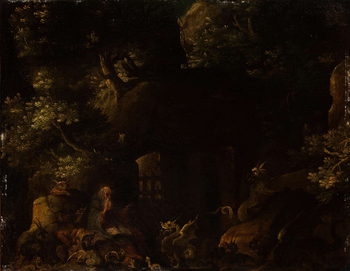 The Temptation Of St Anthony by Jan Brueghel The Elder