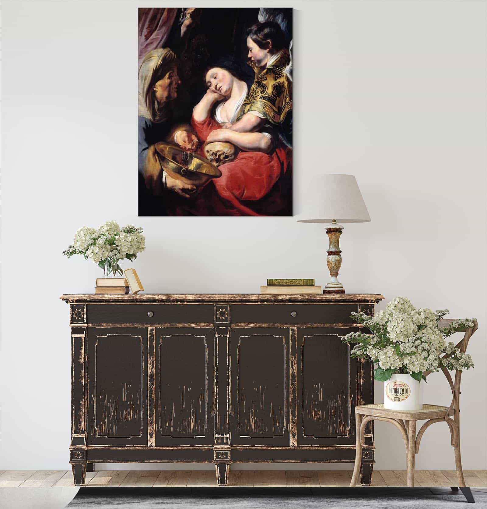 The Temptation Of The Magdalene by Jacob Jordaens