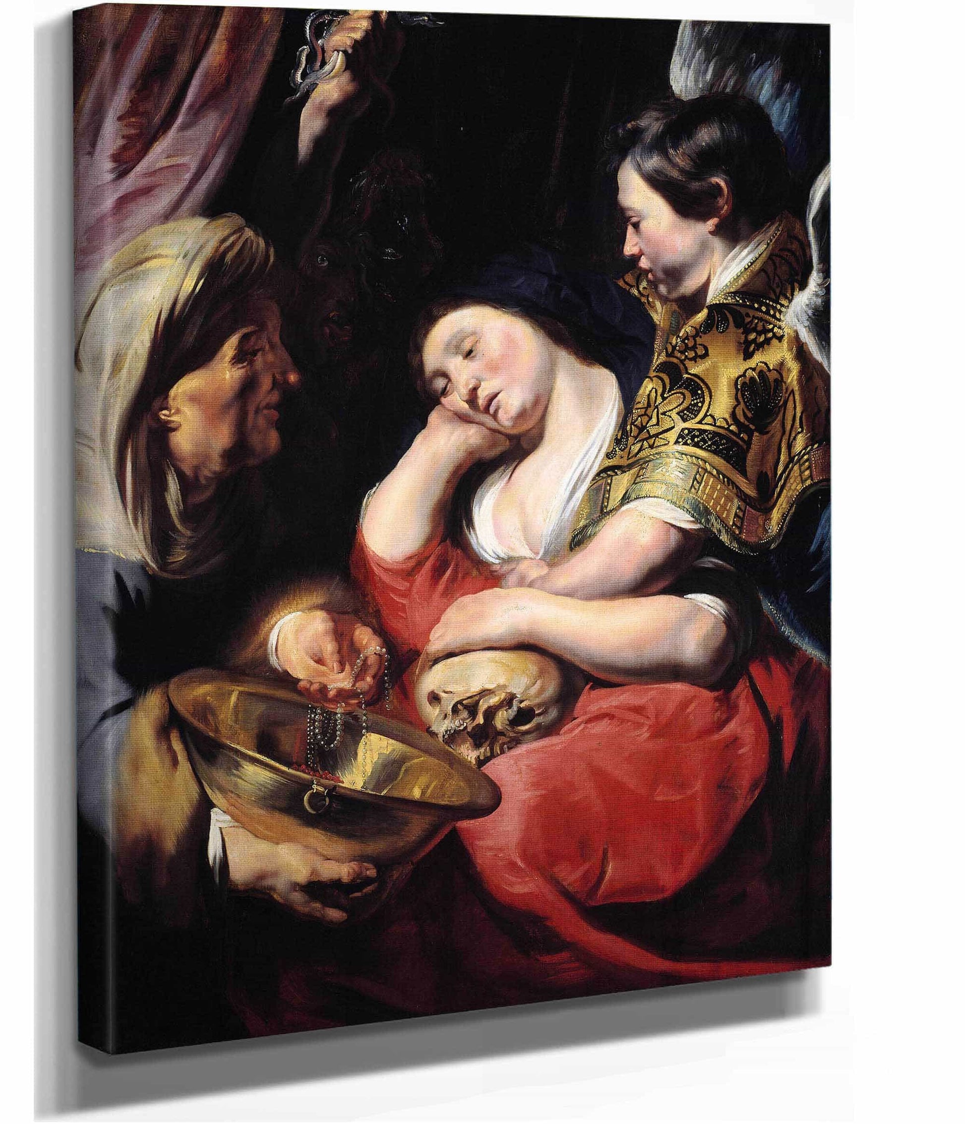 The Temptation Of The Magdalene by Jacob Jordaens