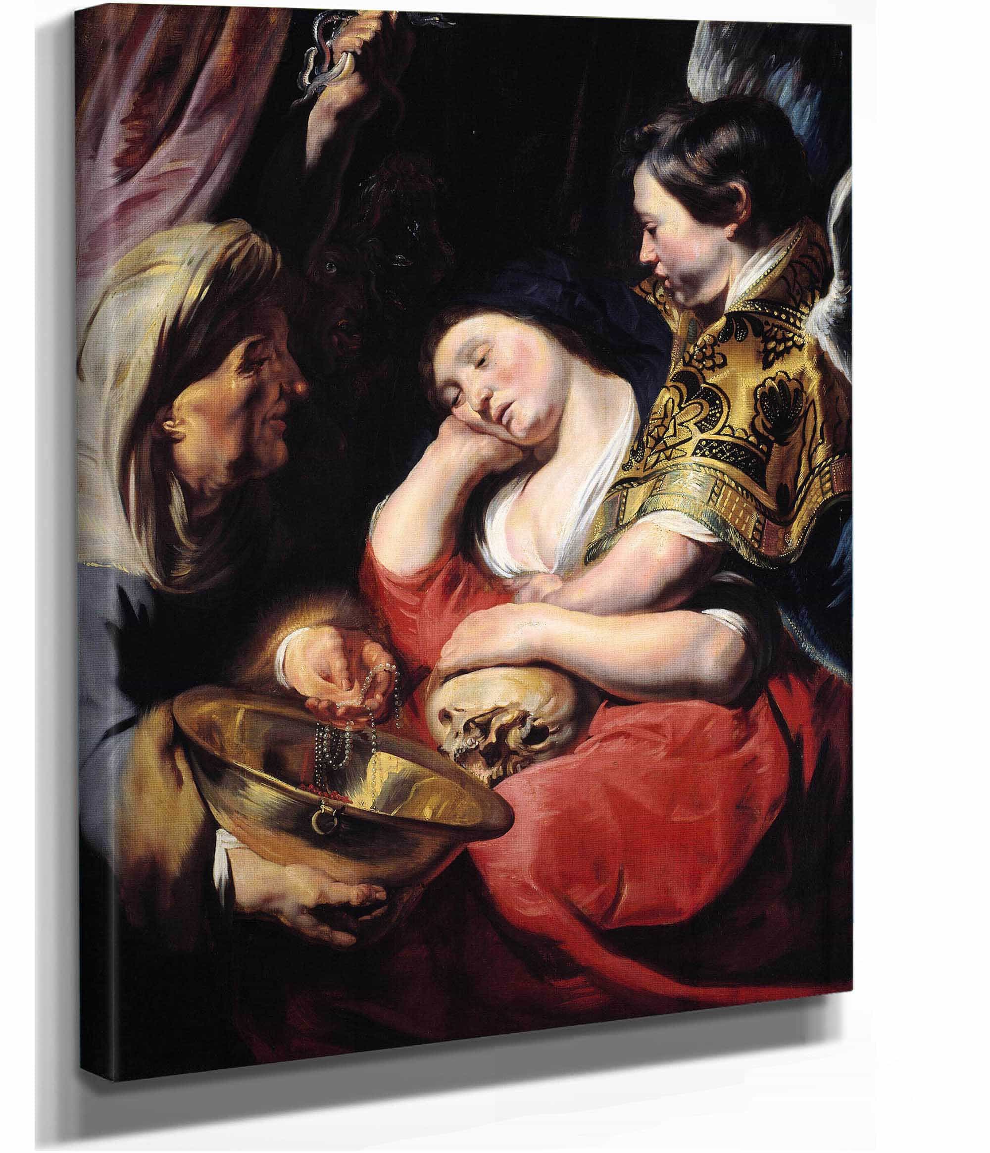The Temptation Of The Magdalene by Jacob Jordaens