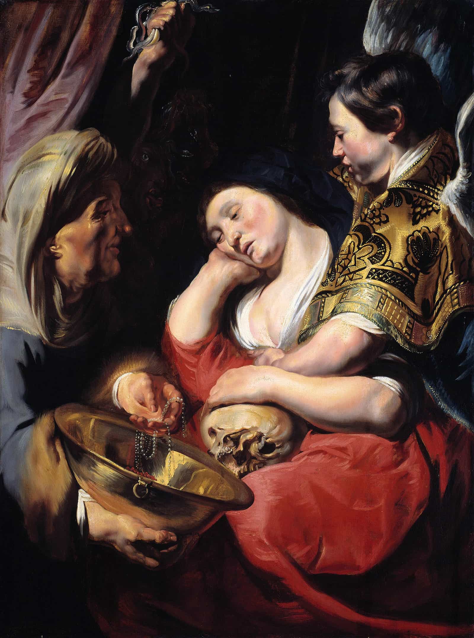The Temptation Of The Magdalene by Jacob Jordaens