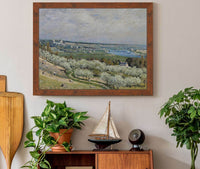 The Terrace At Saint Germain Spring by Alfred Sisley