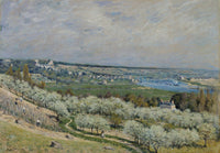The Terrace At Saint Germain Spring by Alfred Sisley