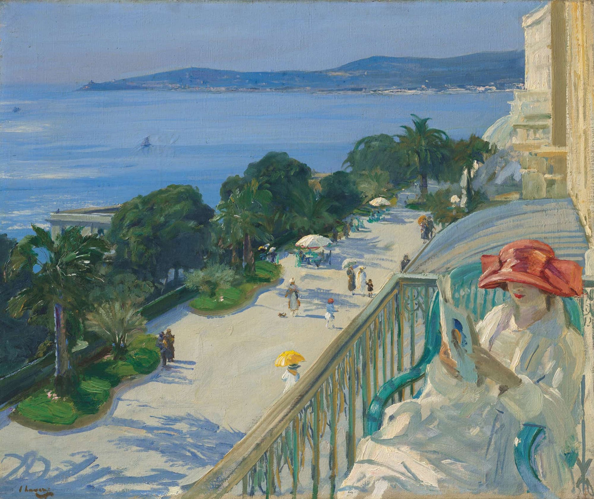 The Terrace Cap Dail by Sir John Lavery
