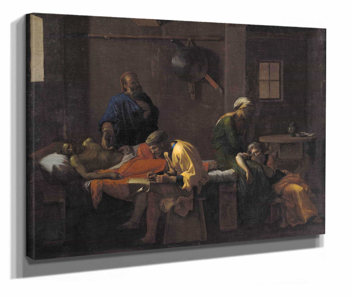 The Testament Of Eudamidas by Nicolas Poussin