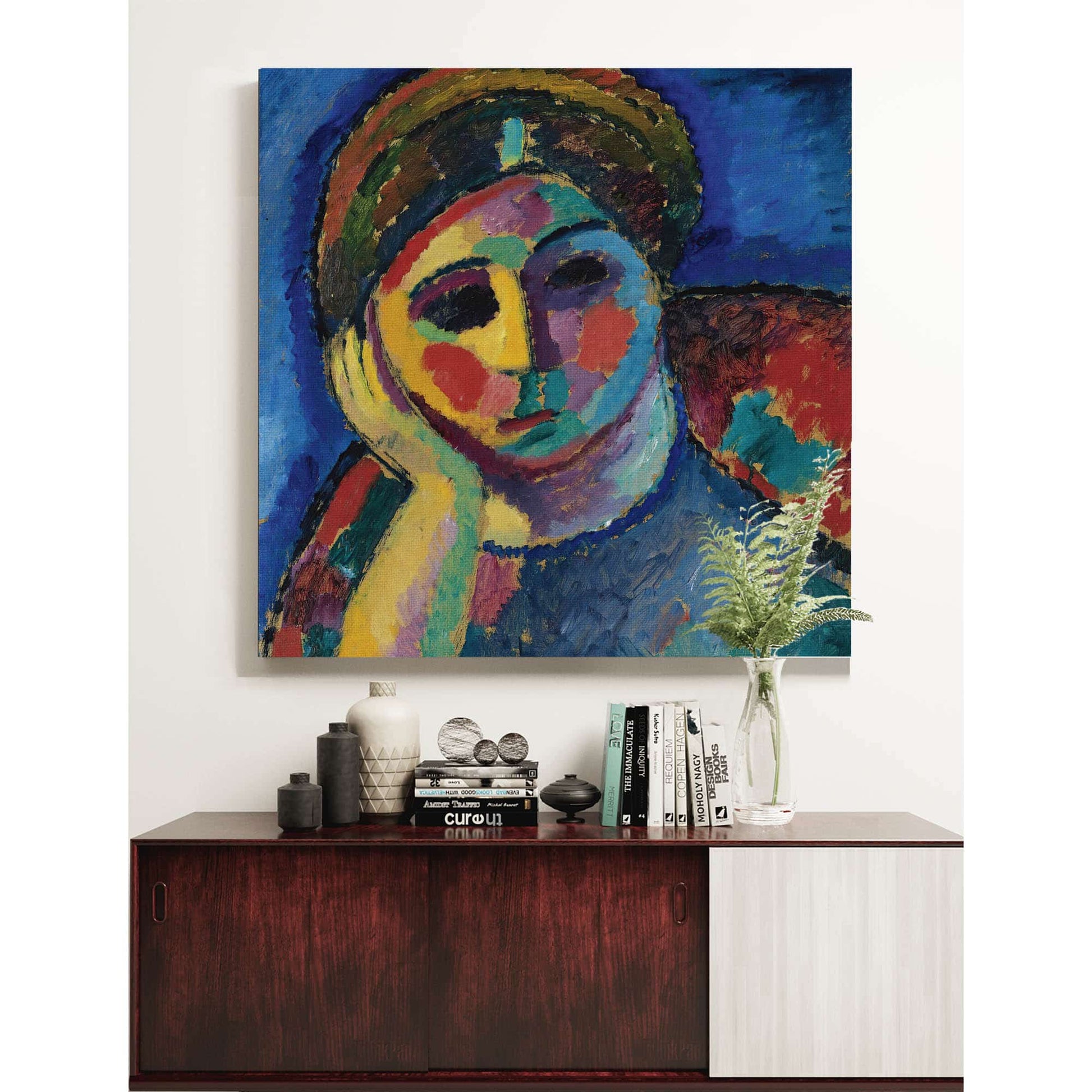 The Thinking Woman by Alexej Von Jawlensky