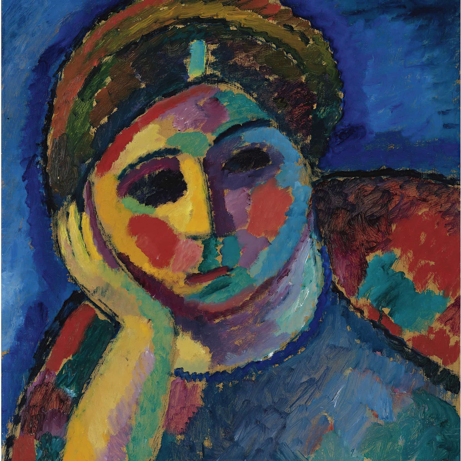 The Thinking Woman by Alexej Von Jawlensky